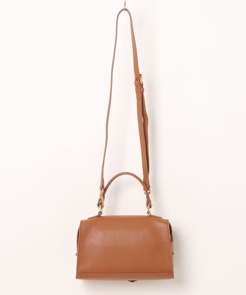 no:rae(ノラエ)の「【no:rae / ノラエ】CP250 2WAYハンドバッグ ショルダーストラップ付き(ハンドバッグ・レディース・ブラウン/ダークブラウン・ONE SIZE)」の3枚目の写真