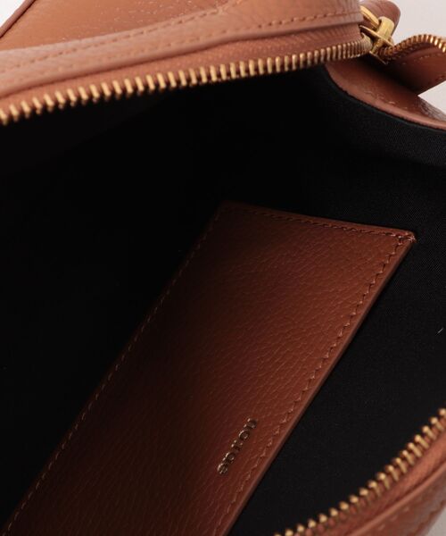 no:rae(ノラエ)の「【no:rae / ノラエ】CP250 2WAYハンドバッグ ショルダーストラップ付き(ハンドバッグ・レディース・ブラウン/ダークブラウン・ONE SIZE)」の5枚目の写真