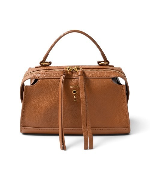no:rae(ノラエ)の「【no:rae / ノラエ】CP250 2WAYハンドバッグ ショルダーストラップ付き(ハンドバッグ・レディース・ブラウン/ダークブラウン・ONE SIZE)」の12枚目の写真