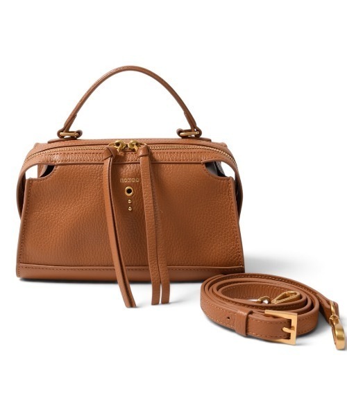 no:rae(ノラエ)の「【no:rae / ノラエ】CP250 2WAYハンドバッグ ショルダーストラップ付き(ハンドバッグ・レディース・ブラウン/ダークブラウン・ONE SIZE)」の11枚目の写真