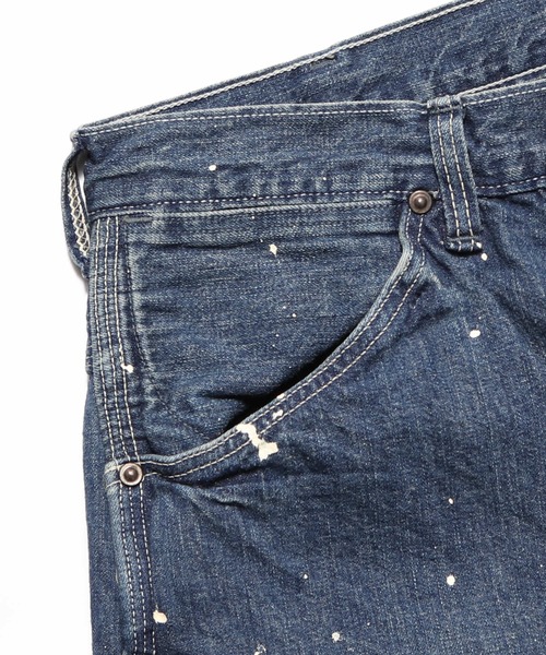 orSlow(オアスロウ)の「orSlow/オアスロウ MEN'S PAINTER PANTS PAINT デニムパンツ ペインターパンツ ワイド ロールアップ メンズ ワーク ミリタリー 2026年秋冬 秋服(デニムパンツ・メンズ・ライトインディゴブルー・2/4/3)」の12枚目の写真