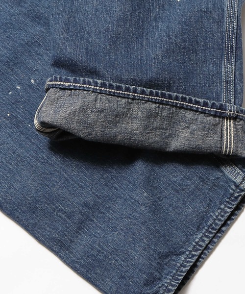 orSlow(オアスロウ)の「orSlow/オアスロウ MEN'S PAINTER PANTS PAINT デニムパンツ ペインターパンツ ワイド ロールアップ メンズ ワーク ミリタリー 2026年秋冬 秋服(デニムパンツ・メンズ・ライトインディゴブルー・2/4/3)」の7枚目の写真