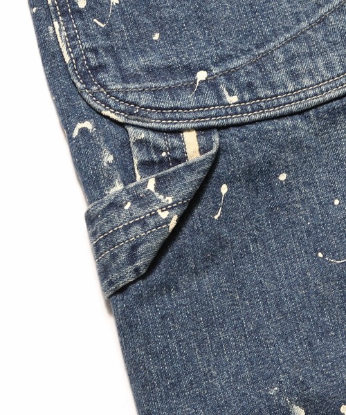 orSlow(オアスロウ)の「orSlow/オアスロウ MEN'S PAINTER PANTS PAINT デニムパンツ ペインターパンツ ワイド ロールアップ メンズ ワーク ミリタリー 2026年秋冬 秋服(デニムパンツ・メンズ・ライトインディゴブルー・2/4/3)」の4枚目の写真