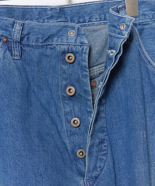 orSlow(オアスロウ)の「orSlow/オアスロウ MEN'S PAINTER PANTS PAINT デニムパンツ ペインターパンツ ワイド ロールアップ メンズ ワーク ミリタリー 2026年秋冬 秋服 冬服(デニムパンツ・メンズ・ライトインディゴブルー・2/4/3)」の19枚目の写真