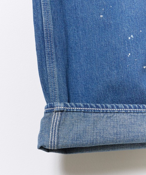 orSlow(オアスロウ)の「orSlow/オアスロウ MEN'S PAINTER PANTS PAINT デニムパンツ ペインターパンツ ワイド ロールアップ メンズ ワーク ミリタリー 2026年秋冬 秋服 冬服(デニムパンツ・メンズ・ライトインディゴブルー・2/4/3)」の18枚目の写真