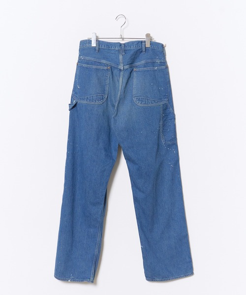 orSlow(オアスロウ)の「orSlow/オアスロウ MEN'S PAINTER PANTS PAINT デニムパンツ ペインターパンツ ワイド ロールアップ メンズ ワーク ミリタリー 2026年秋冬 秋服 冬服(デニムパンツ・メンズ・ライトインディゴブルー・2/4/3)」の2枚目の写真