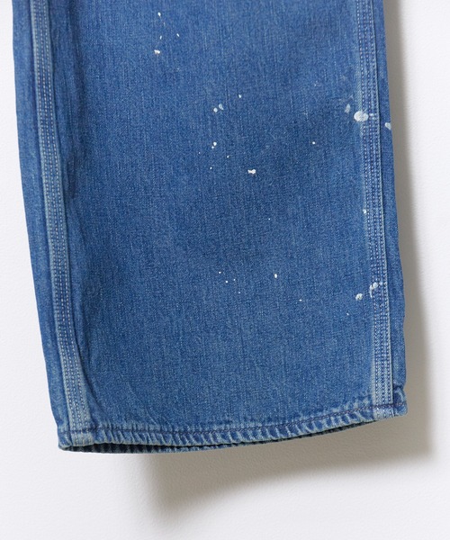 orSlow(オアスロウ)の「orSlow/オアスロウ MEN'S PAINTER PANTS PAINT デニムパンツ ペインターパンツ ワイド ロールアップ メンズ ワーク ミリタリー 2026年秋冬 秋服 冬服(デニムパンツ・メンズ・ライトインディゴブルー・2/4/3)」の17枚目の写真