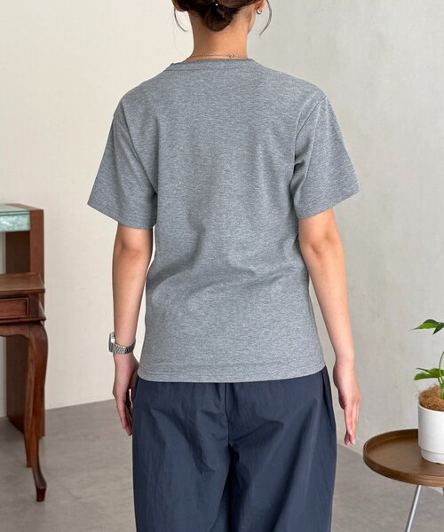 U.S. POLO ASSN.(ユーエスポロアッスン)の「コンパクトリブヘンリーT(Tシャツ/カットソー・メンズ・グレー/ブラック/ブラウン/ホワイト・LARGE/MEDIUM)」の15枚目の写真