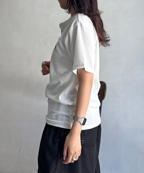 U.S. POLO ASSN.(ユーエスポロアッスン)の「コンパクトリブヘンリーT(Tシャツ/カットソー・メンズ・グレー/ブラック/ブラウン/ホワイト・LARGE/MEDIUM)」の18枚目の写真