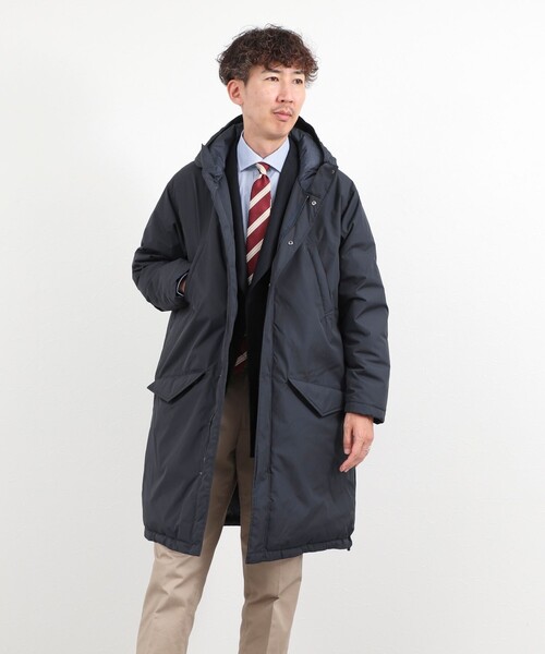 TAION(タイオン)の「【TAION/タイオン】別注 M-47タイプ フードダウン 26AW(ダウンジャケット/コート・メンズ・ブラック/ダークグリーン/ダークネイビー・S/M/L/XL)」の3枚目の写真