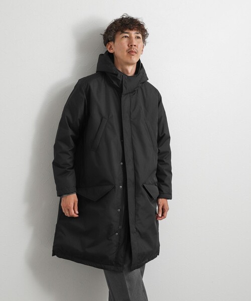 TAION(タイオン)の「【TAION/タイオン】別注 M-47タイプ フードダウン 26AW(ダウンジャケット/コート・メンズ・ブラック/ダークグリーン/ダークネイビー・S/M/L/XL)」の2枚目の写真