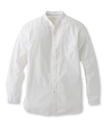 THE SHOP TK  | ロンドンストライプバンドカラーシャツ(シャツ/ブラウス)