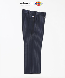 Dickies（ディッキーズ）の「《追加》Dickies / ディッキーズ 別注 ピンタック ワイドストライプスラックス（スラックス）」