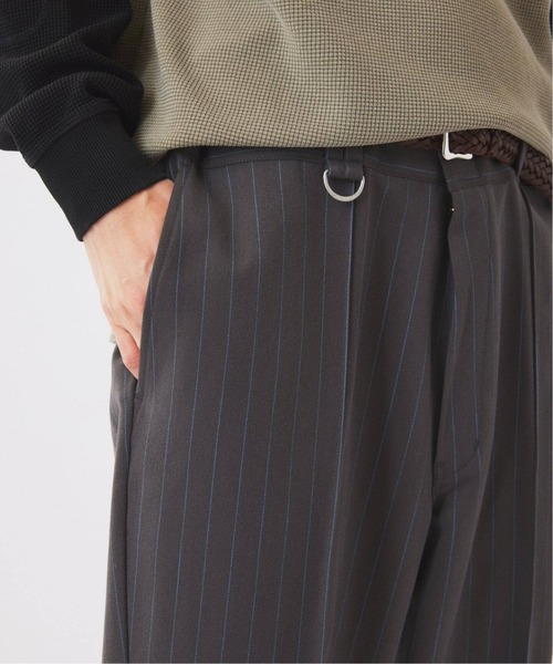 Dickies(ディッキーズ)の「《追加》Dickies / ディッキーズ 別注 ピンタック ワイドストライプスラックス(スラックス・メンズ・エンジ/グレー/ネイビー/ブラック・LARGE/MEDIUM)」の13枚目の写真