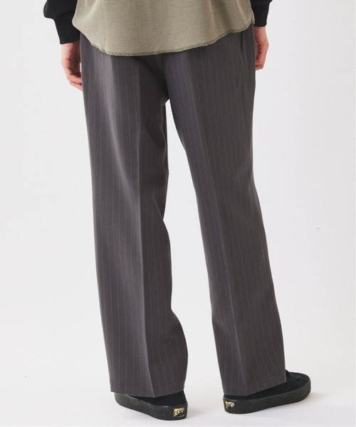 Dickies(ディッキーズ)の「《追加》Dickies / ディッキーズ 別注 ピンタック ワイドストライプスラックス(スラックス・メンズ・エンジ/グレー/ネイビー/ブラック・LARGE/MEDIUM)」の15枚目の写真