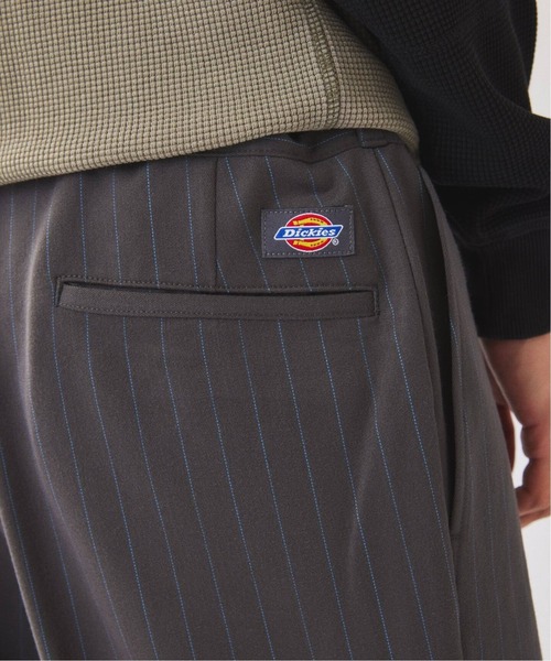 Dickies(ディッキーズ)の「《追加》Dickies / ディッキーズ 別注 ピンタック ワイドストライプスラックス(スラックス・メンズ・エンジ/グレー/ネイビー/ブラック・LARGE/MEDIUM)」の16枚目の写真