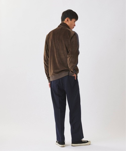 Dickies(ディッキーズ)の「《追加》Dickies / ディッキーズ 別注 ピンタック ワイドストライプスラックス(スラックス・メンズ・エンジ/グレー/ネイビー/ブラック・LARGE/MEDIUM)」の18枚目の写真