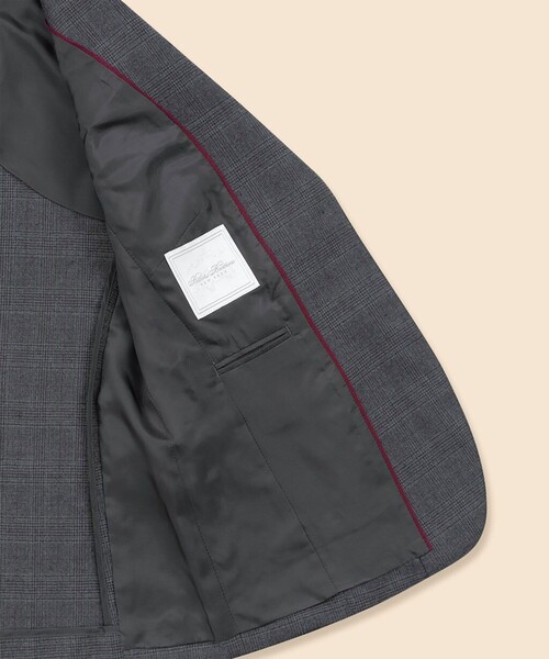 BROOKS BROTHERS(ブルックスブラザーズ)の「ウール グレンチェック シングル2ボタンジャケット(テーラードジャケット・レディース・グレー・0/2/4)」の7枚目の写真