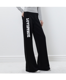 RL PATCH BOOTCUT PANTS(BLACK)
