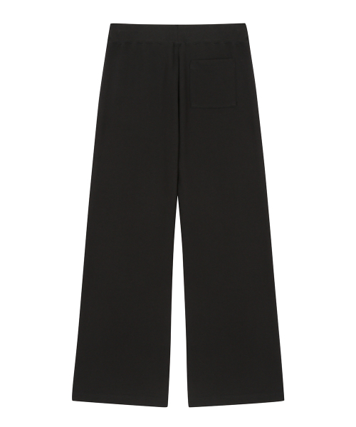 LUVISTRUE（ラヴイズトゥルー）の「RL PATCH BOOTCUT PANTS(BLACK)（スウェットパンツ・レディース・その他・FREE）」の3枚目の写真