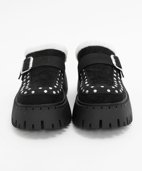 WEGO(ウィゴー)の「WEGO/スタッズベルトサボ(スリッポン・レディース・ブラック・SMALL/MEDIUM/LARGE)」の11枚目の写真