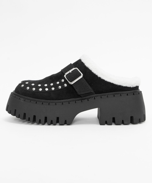 WEGO(ウィゴー)の「WEGO/スタッズベルトサボ(スリッポン・レディース・ブラック・SMALL/MEDIUM/LARGE)」の13枚目の写真