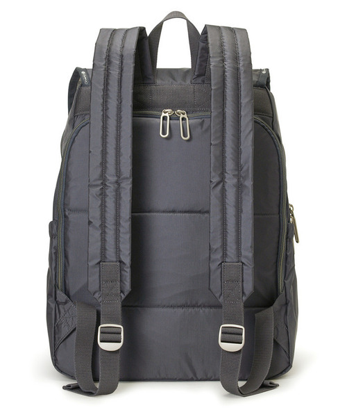 LeSportsac(レスポートサック)の「【Essential Collection×Naoko Okusa】MODERN FLAP BACKPACK3 シャドウグレーC(バックパック/リュック・レディース・グレー・FREE)」の6枚目の写真