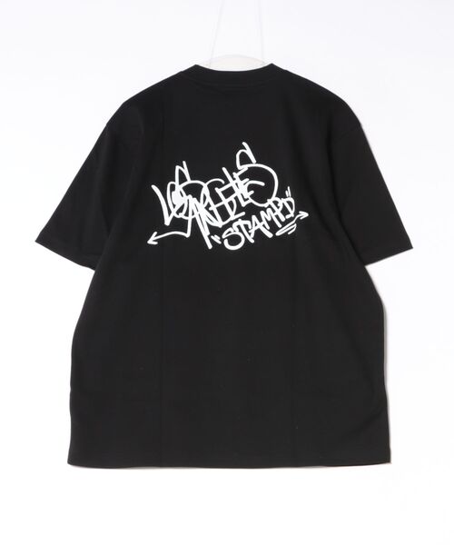 STAMPD（スタンプド）の「【STAMPD】LA GRAFFITI RELAXED TEE / ブラック [SLA-M4556TE]（Tシャツ/カットソー・メンズ・ブラック・M）」の8枚目の写真