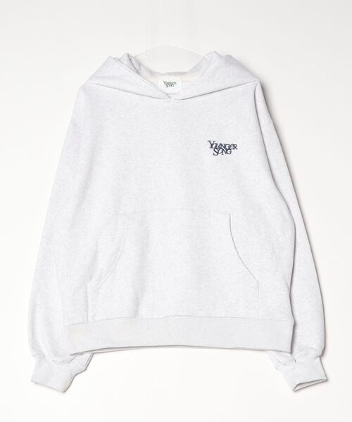 younger song（ヤンガーソング）の「Universal logo lam_ worm hoodie（スウェット・メンズ・カモフラージュ/オートミール/PINK/Black/ブラウン/Navy・SMALL/LARGE/MEDIUM）」の3枚目の写真