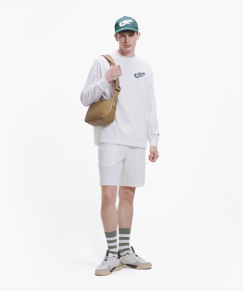 LACOSTE(ラコステ)の「ネーム&ワニロゴグラフィック長袖Tシャツ(Tシャツ/カットソー・メンズ・ブラック/ダークグリーン/オフホワイト・2/5/4/3)」の22枚目の写真