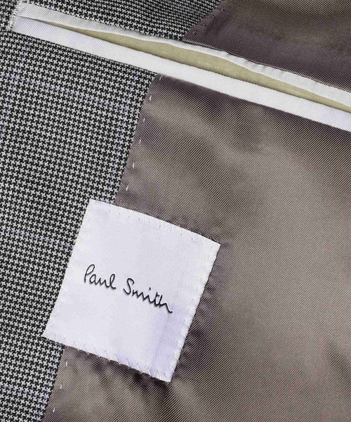 Paul Smith（ポールスミス）の「ウィメンズ チェック シングルジャケット / 265303 111P（テーラードジャケット・レディース・グレー・40/38）」の9枚目の写真