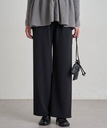 《4サイズ展開》イージーワイドパンツ 秋服