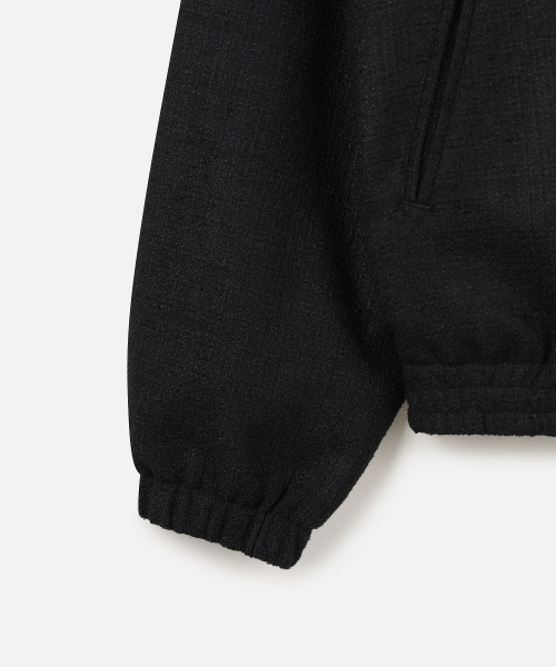 247SERIES（247シリーズ）の「MIROGLIO ツイードブルゾン ブラック（ブルゾン・メンズ・ブラック・SMALL/MEDIUM/LARGE/X-LARGE/X-SMALL）」の4枚目の写真