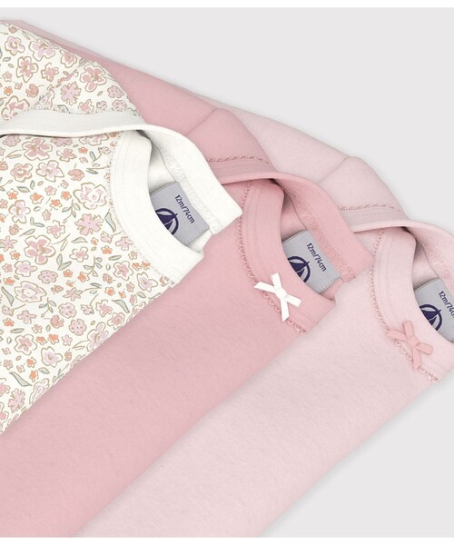 PETIT BATEAU(プチバトー)の「プリント長袖USボディ3枚組(ロンパース・キッズ・その他1・24MONTH/18MONTH/12MONTH/6MONTH)」の3枚目の写真