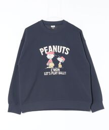 ピーナッツ PEANUTS アイヒート 裏毛スウェットシャツ