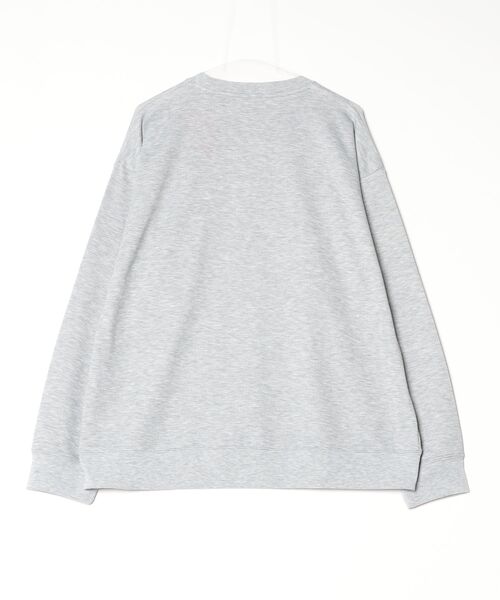 PEANUTS（ピーナッツ）の「ピーナッツ PEANUTS アイヒート 裏毛スウェットシャツ（スウェット・メンズ・グレー/ネイビー・M/S/L/LL/3L）」の3枚目の写真