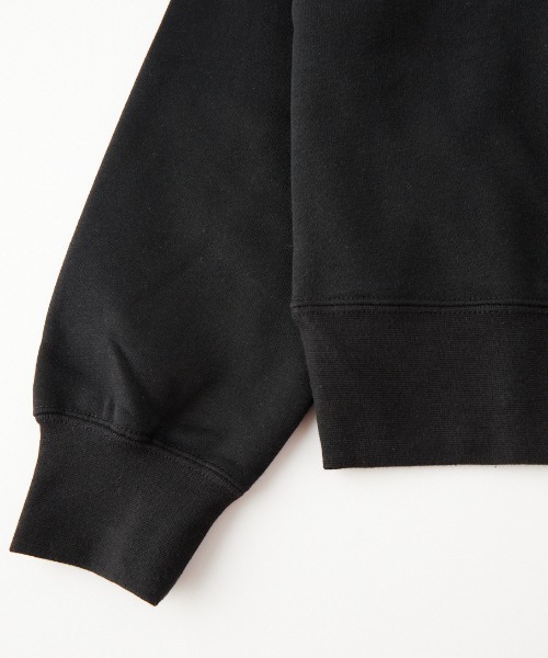BEN DAVIS（ベンデイビス）の「【WEB限定】[BEN DAVIS/ベンデイビス] LABELS バックプリント 裏起毛クルーネックスウェット（スウェット・レディース・ブラック/グレー・M/L/XL）」の8枚目の写真