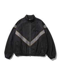 IPFU Track Denim Jacket - Washed Black
