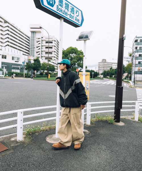 ANGLAN（アングラン）の「IPFU Track Denim Jacket - Washed Black（デニムジャケット・メンズ・その他・1/02）」の8枚目の写真