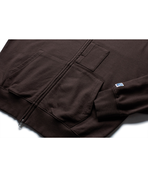 THE RESQ（ザーレスキュー）の「CLASSIC PATINA SWEAT TRACK JACKET [TOBACCO]（ナイロンジャケット・レディース・その他・MEDIUM/LARGE/X-LARGE）」の6枚目の写真