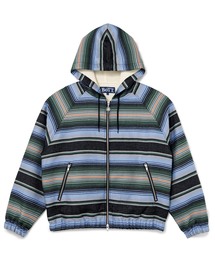 BOTT（ボット）の「BoTT / ボット SERAPE RAGLAN ZIP HOODIE（パーカー）」