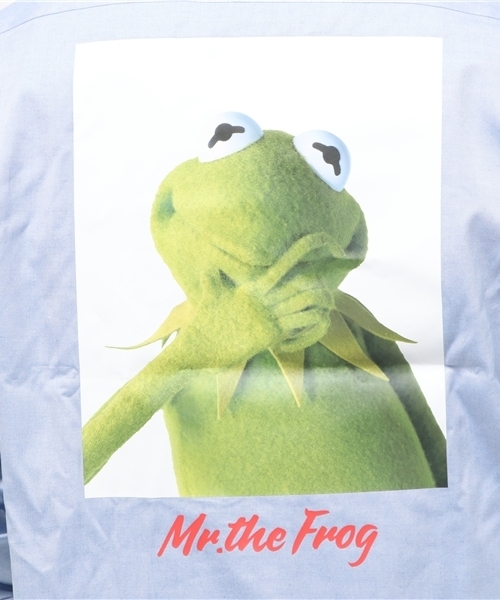 JACKSON MATISSE（ジャクソンマティス）の「JACKSON MATISSE/ジャクソンマティス KERMIT Print Shirts（シャツ/ブラウス・メンズ・ホワイト/ブルー/ピンク・M/S/L）」の10枚目の写真