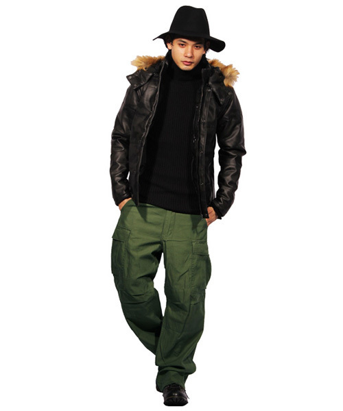 8(eight)(エイト)の「BDU カーゴ ワイドパンツ (カーゴパンツ・メンズ・ベージュ/ネイビー/カモフラージュ/ブラック/オリーブ・LARGE/SMALL/X-LARGE/MEDIUM)」の8枚目の写真
