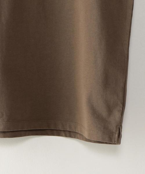 Steven Alan(スティーブンアラン)の「<Steven Alan> HI-DENS SHORT MOCK SS CUTSEW/カットソー ◆(Tシャツ/カットソー・メンズ・ホワイト/モカ/ダークグリーン・SMALL/X-LARGE/MEDIUM/LARGE)」の9枚目の写真