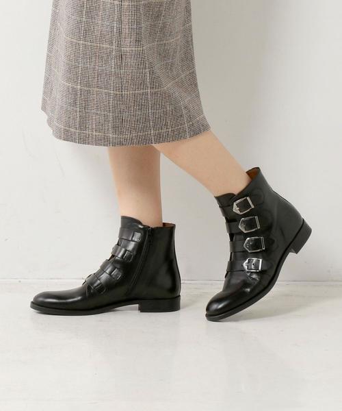 Pertini（ペルティニ）の「ペルティーニ/Pertini ベルテッドショートブーツ（ブーツ・レディース・ブラック・36/37/35h/37h/36h/38）」の8枚目の写真