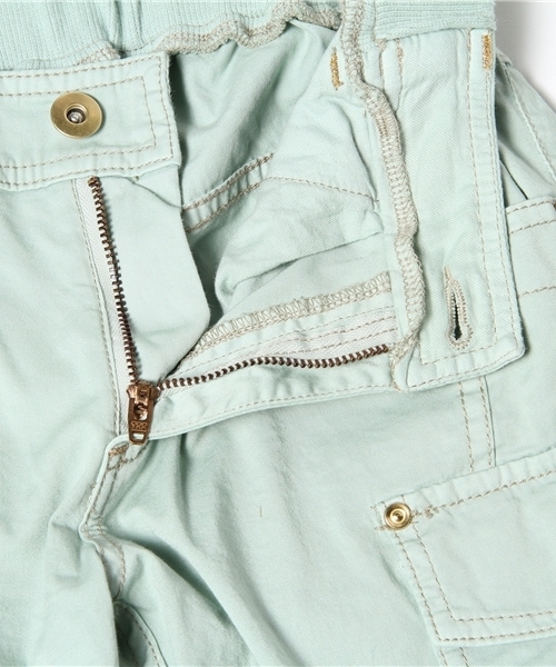 qualite(カリテ)の「カラーカーゴストレッチパンツ(カーゴパンツ・レディース・ミント/イエロー/オレンジ/ベージュ・2/1/3)」の11枚目の写真
