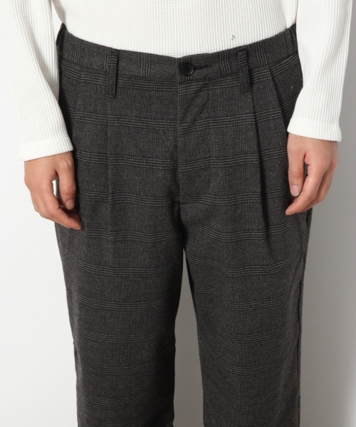 RAGEBLUE（レイジブルー）の「柄TRサージワイドパンツ/774290（スラックス・メンズ・ネイビー/ブラック/ダークグレー/キャメル・MEDIUM/LARGE/SMALL）」の7枚目の写真