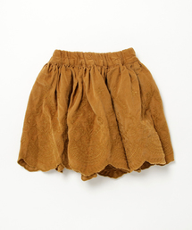 シャツコール刺繍スカート