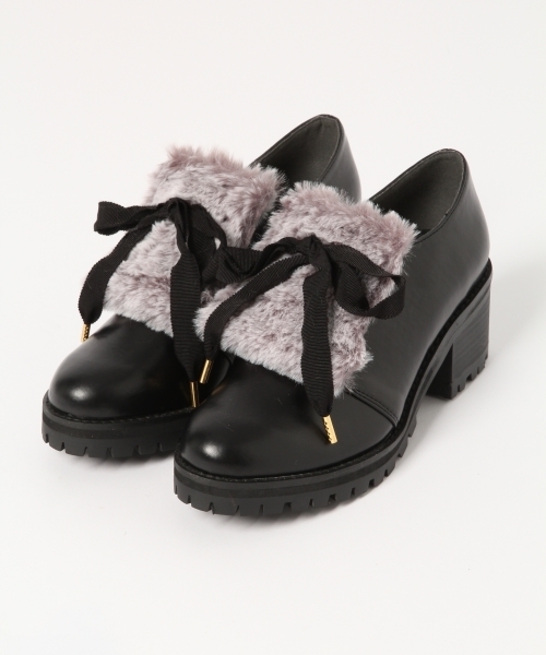 Heather（ヘザー）の「ヒールマニッシュシューズ　776001（その他シューズ・レディース・ブラック/ブラウン・M/L）」の2枚目の写真