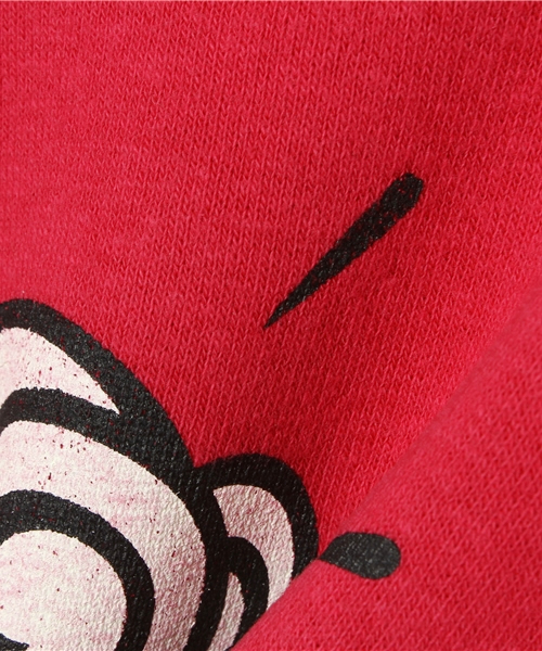 HYSTERIC MINI(ヒステリックミニ)の「HELLO THERE FUNLAND トレーナー (スウェット・キッズ・ブラック/ピンク・100/110/120)」の6枚目の写真